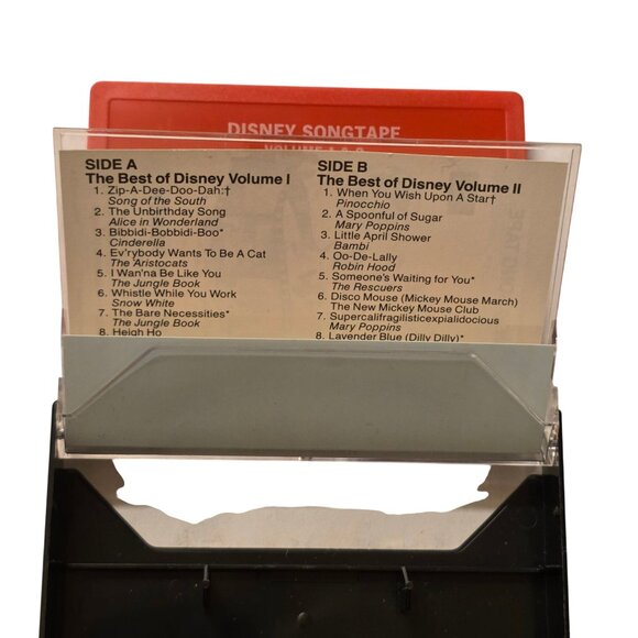 Disney Song Tape The Best Of Disney Volumes I and II 1988 25 Beloved Tracks - Picture 5 of 7